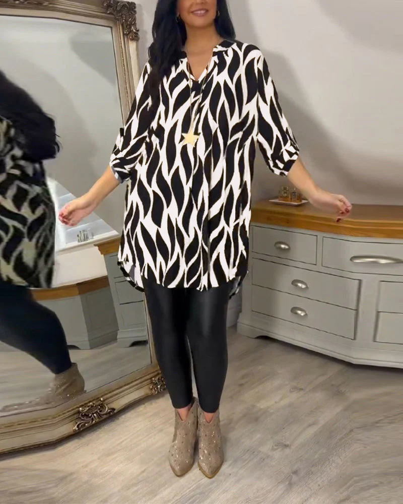Sol® | Abstract Blouse - Image 17