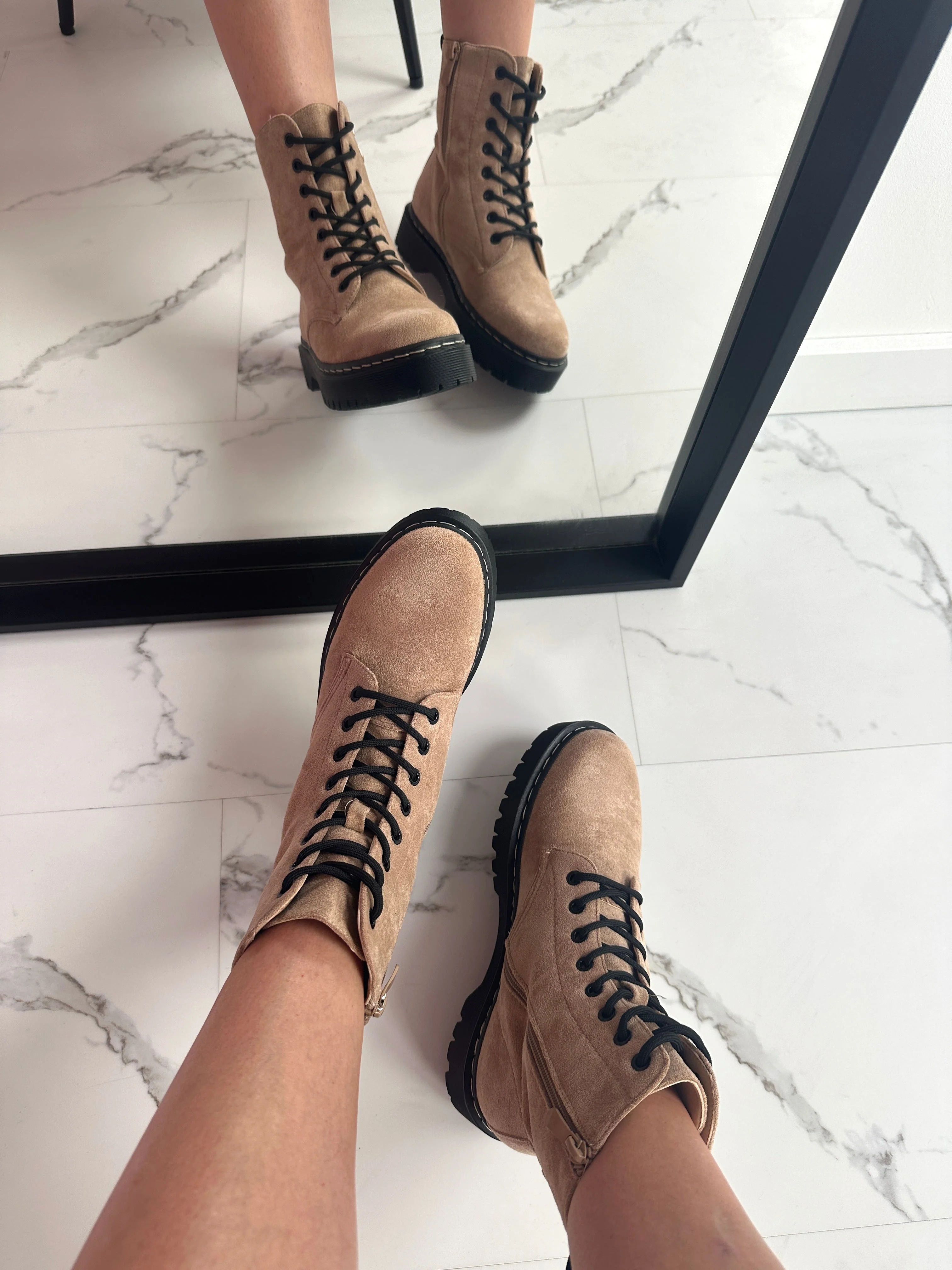 Solange | Khaki boots - Image 2