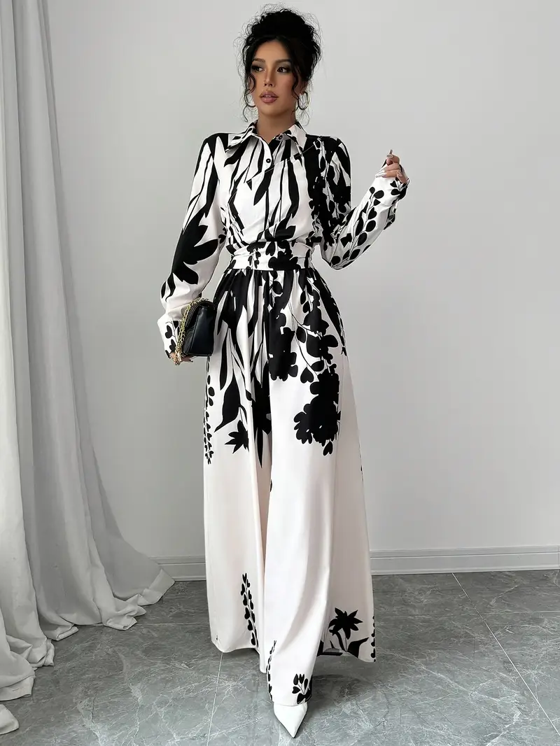 Sole® | Floral Wide Leg Jumpsuit