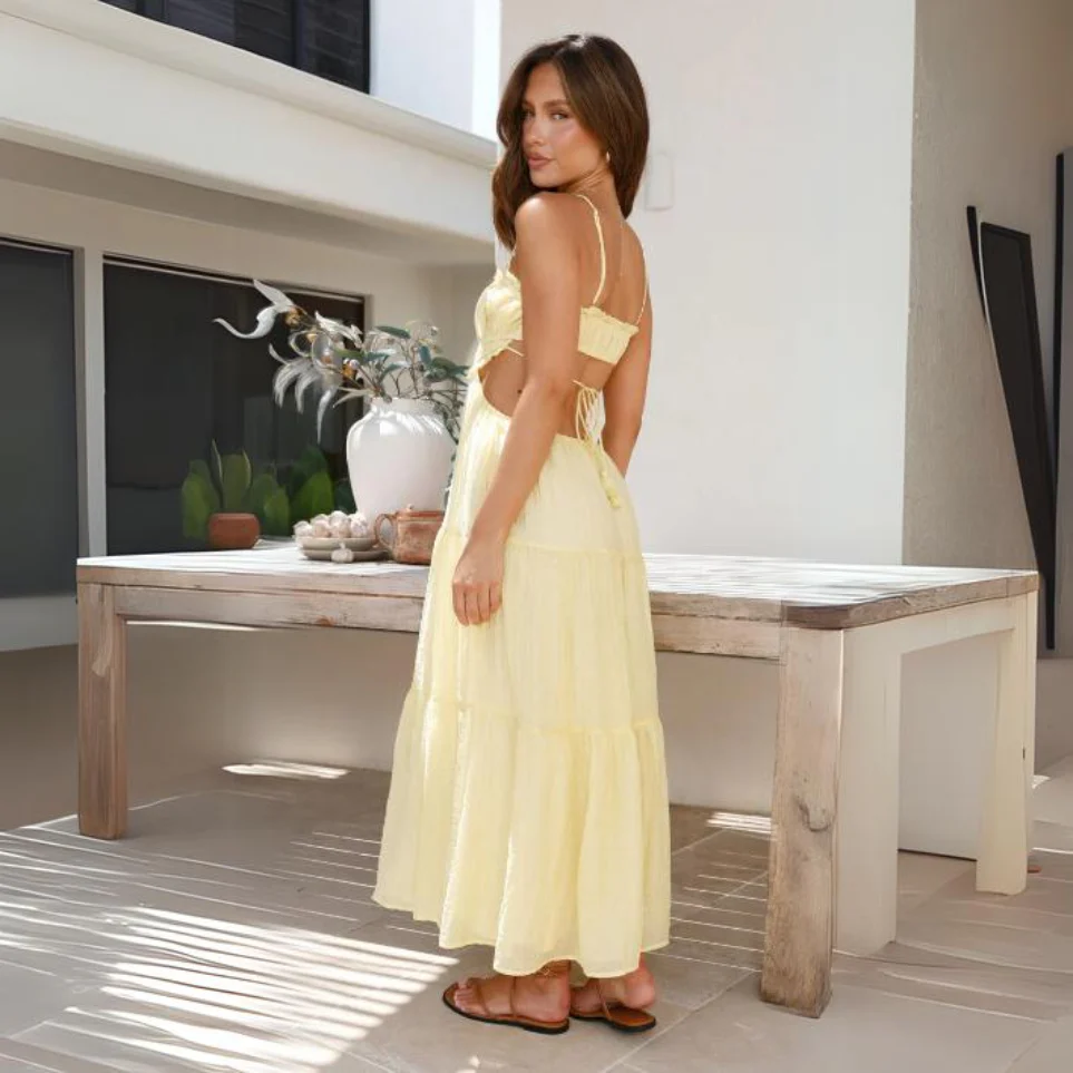 Sophie® | Elegant Summer Midi Dress With Thin Straps - Image 12