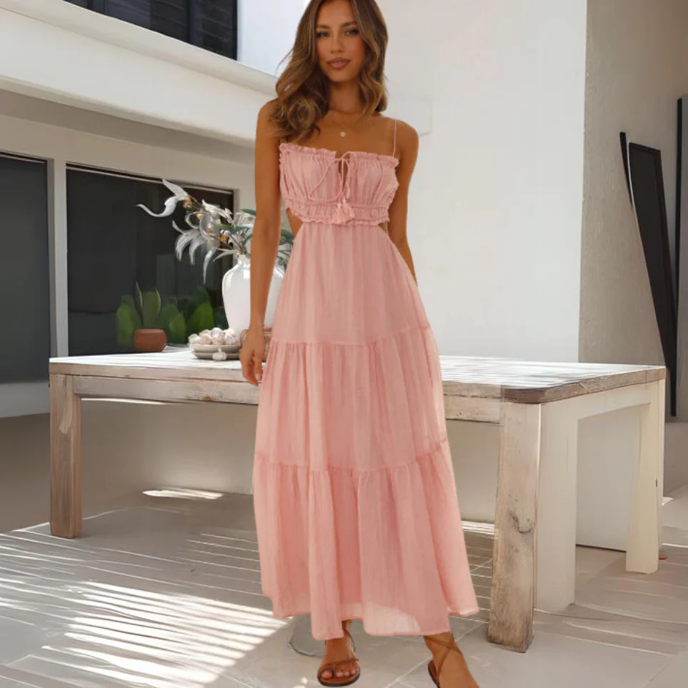 Sophie® | Elegant Summer Midi Dress With Thin Straps - Image 14