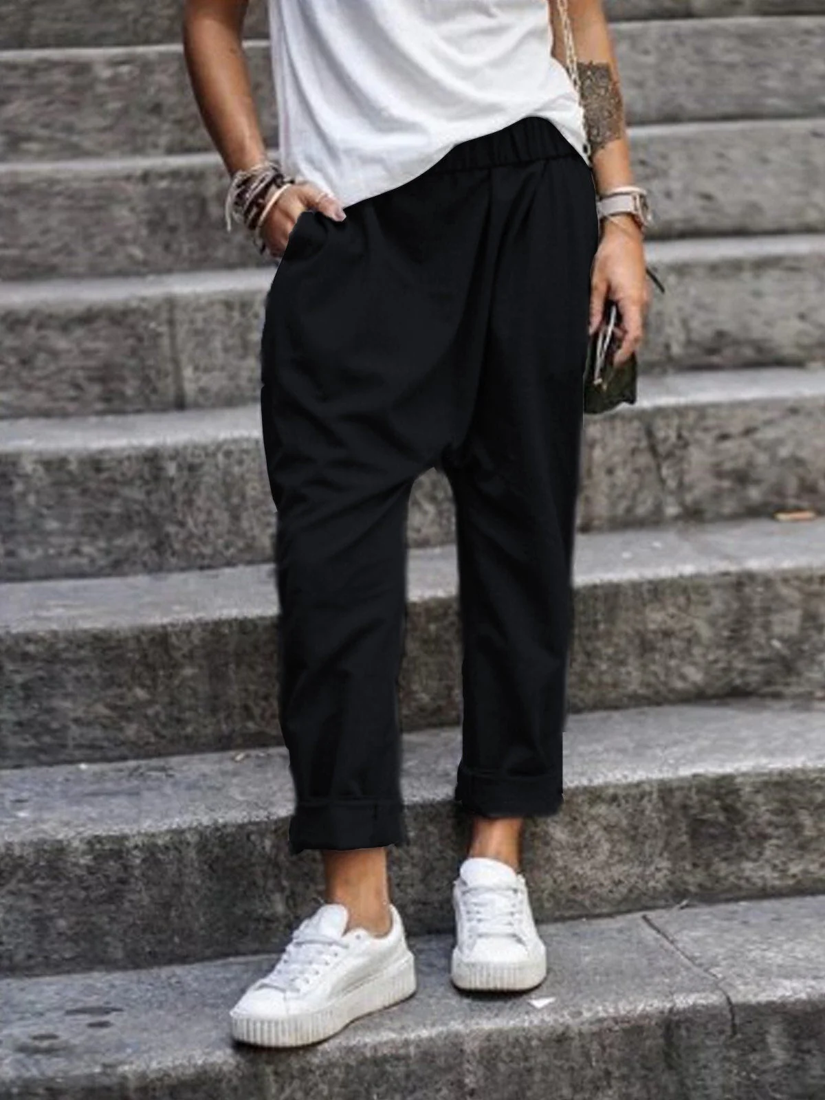 Soraya® | Casual Linen Trousers - Image 2