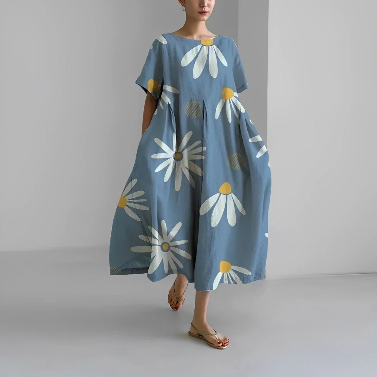 Stella® | Comfortable Floral Dress - Image 11