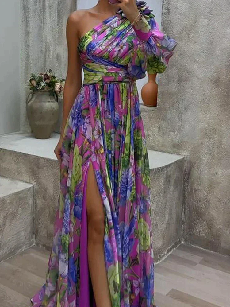 Stella® | Elegant Maxi Dress With Slit