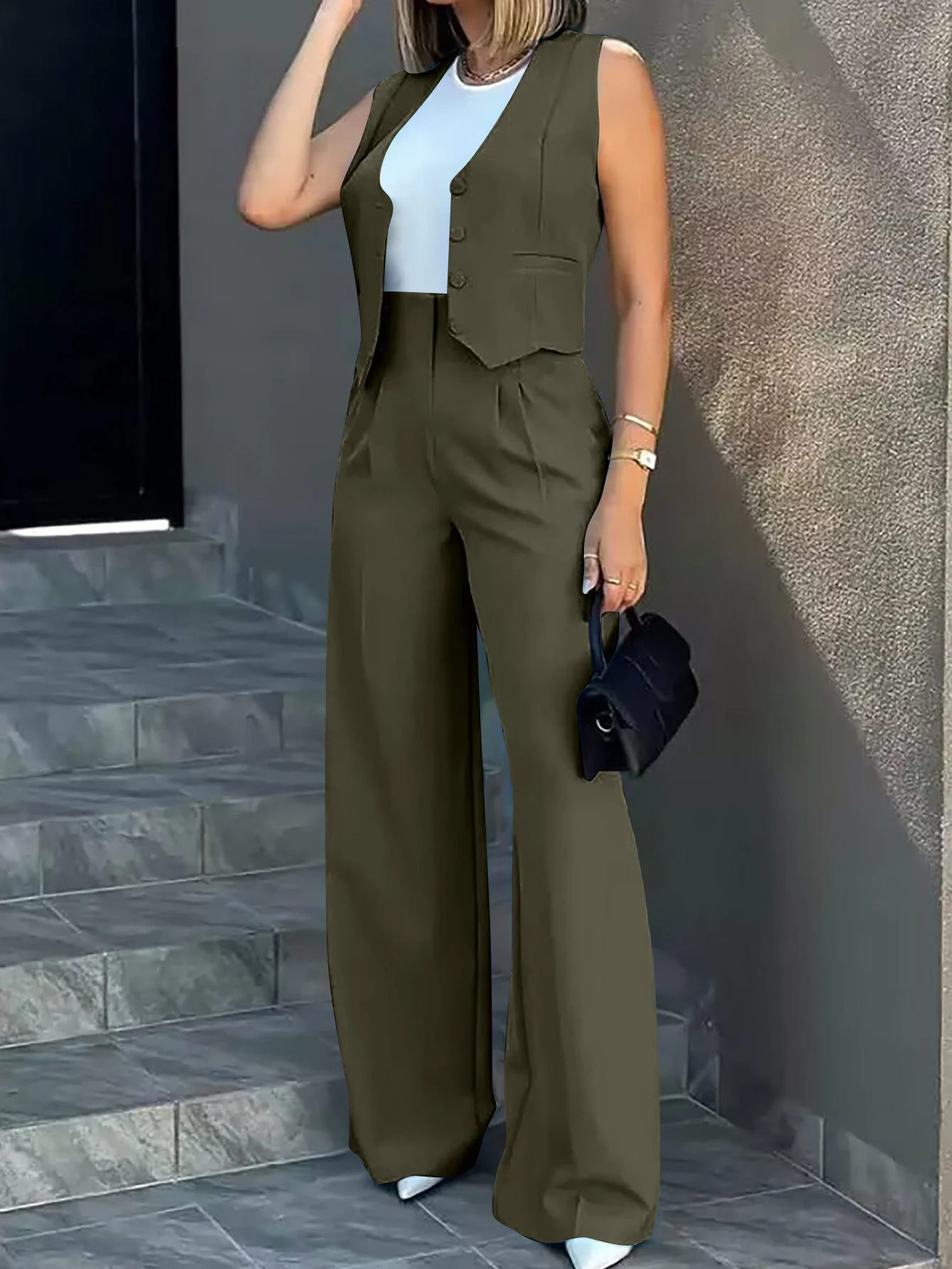 Summer® | European Fashion Wide Leg Jacket - Image 2