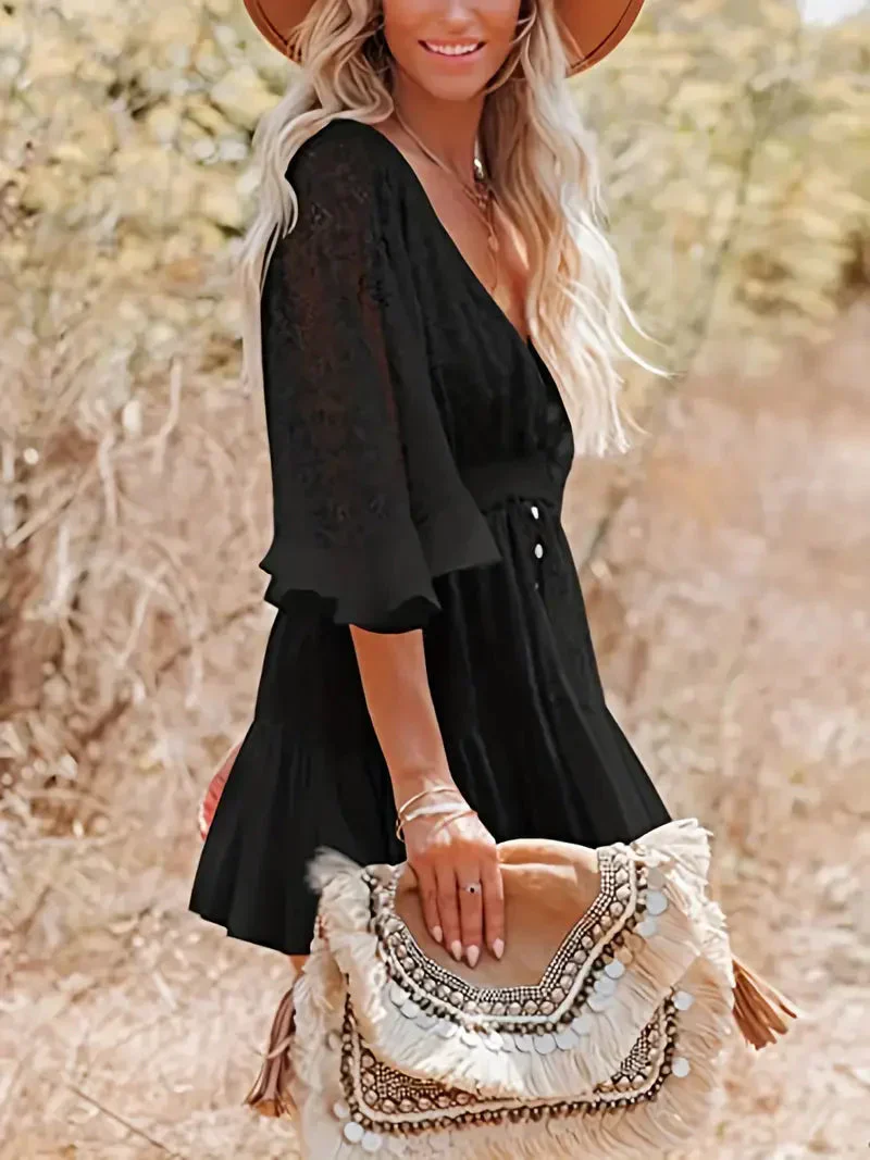 Susana® | Boho mini dress for women - Image 13