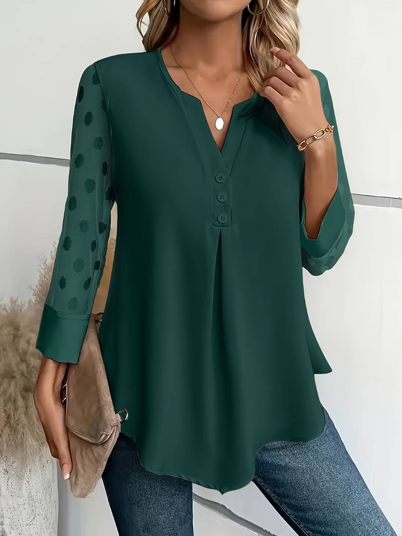 Susana® | Elegances Long Sleeve Top With Sophisticated - Image 5