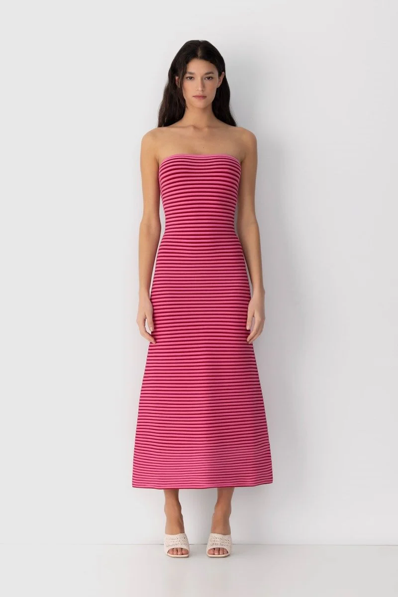 Susana® | Sleeveless Maxi Dress In Striped Knit - Image 14