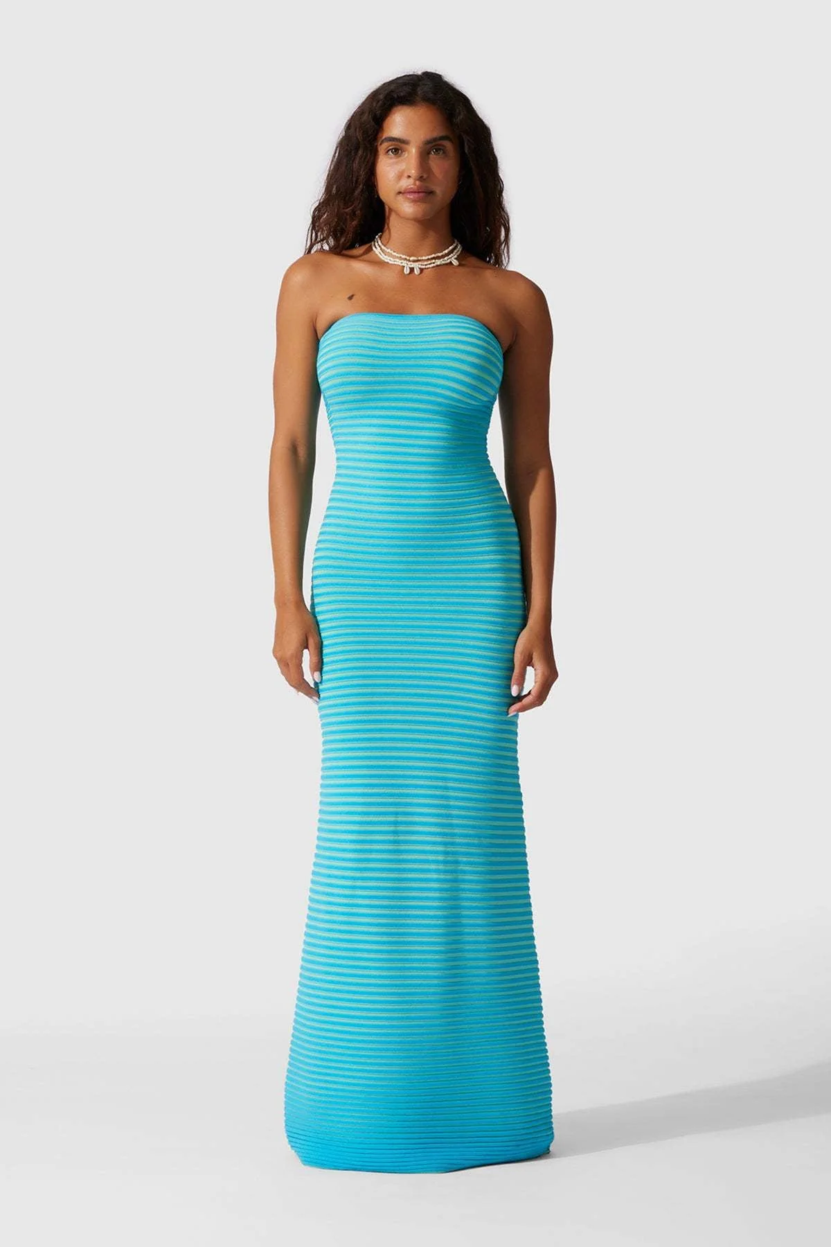 Susana® | Sleeveless Maxi Dress In Striped Knit - Image 16