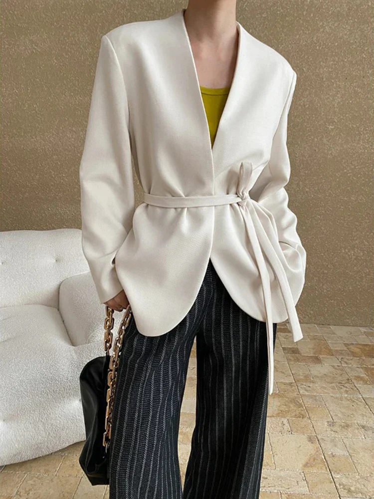 Tamara | Designer blazer with gathered waist