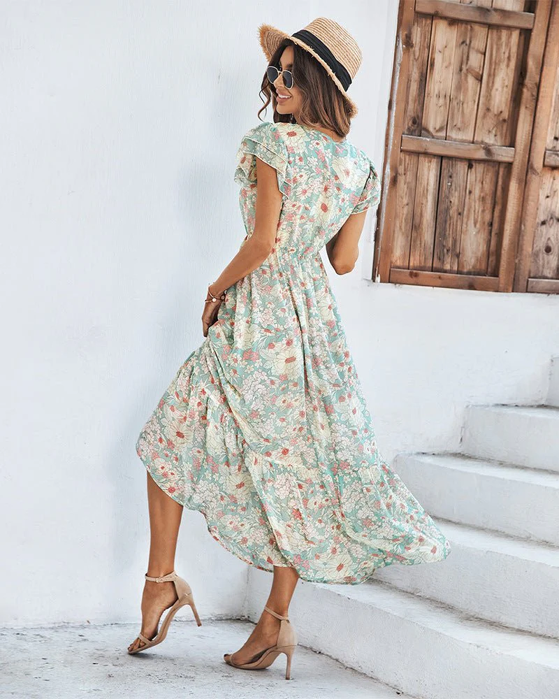Tamara® | Elegant Summer Dress With Floral Print - Image 18