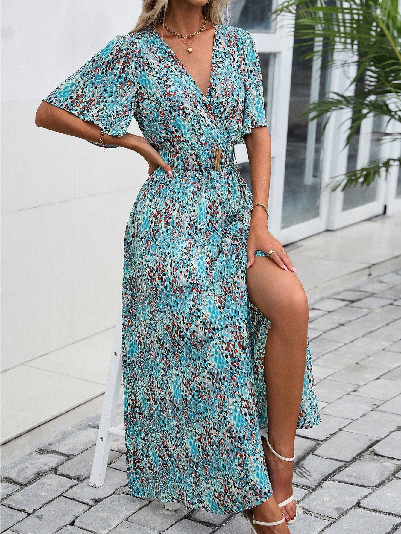 Tania® | Maxi Dress Elegant Butterfly Style - Image 19