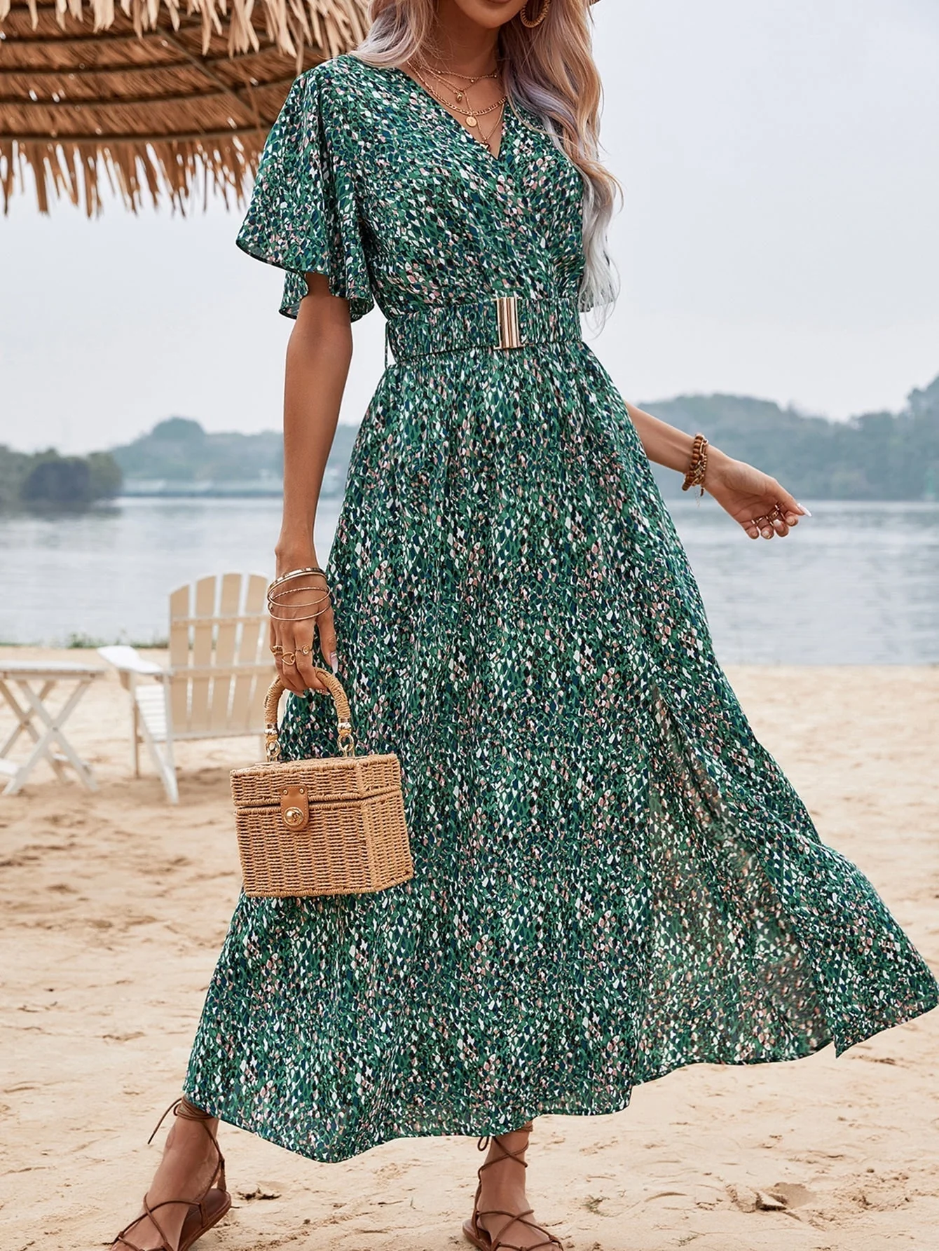 Tania® | Maxi Dress Elegant Butterfly Style - Image 23