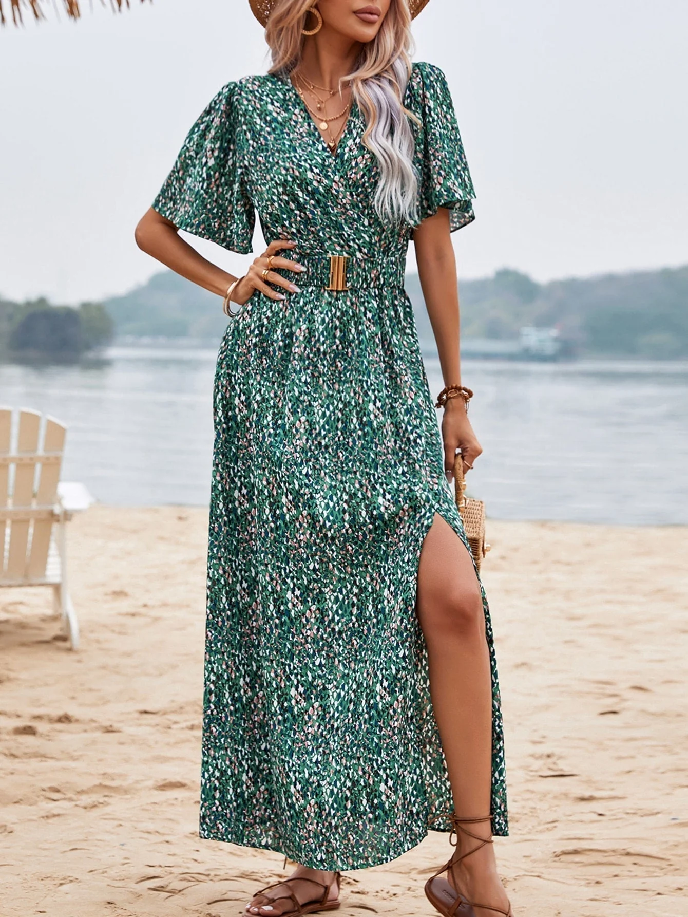 Tania® | Maxi Dress Elegant Butterfly Style - Image 24