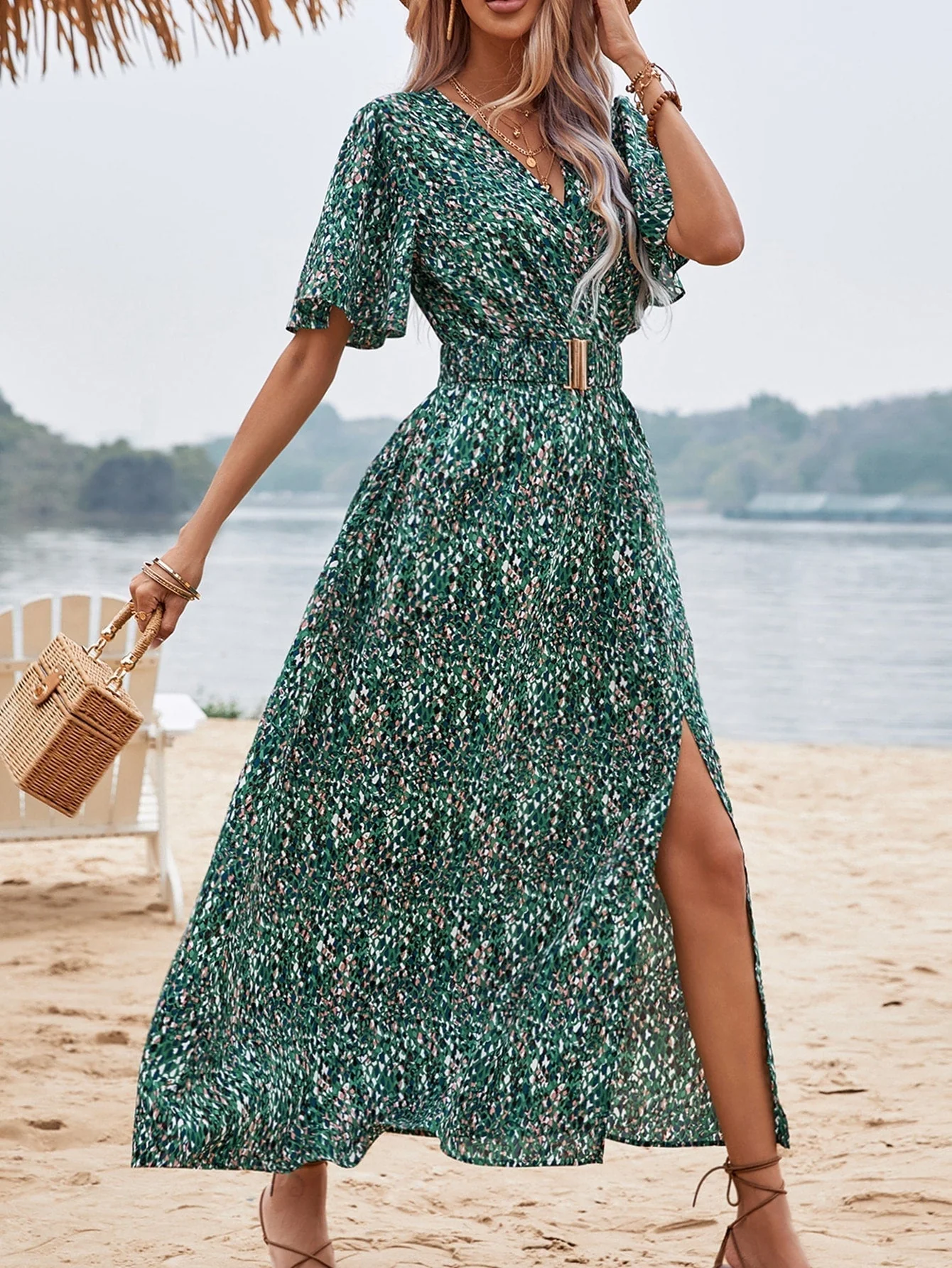 Tania® | Maxi Dress Elegant Butterfly Style - Image 25
