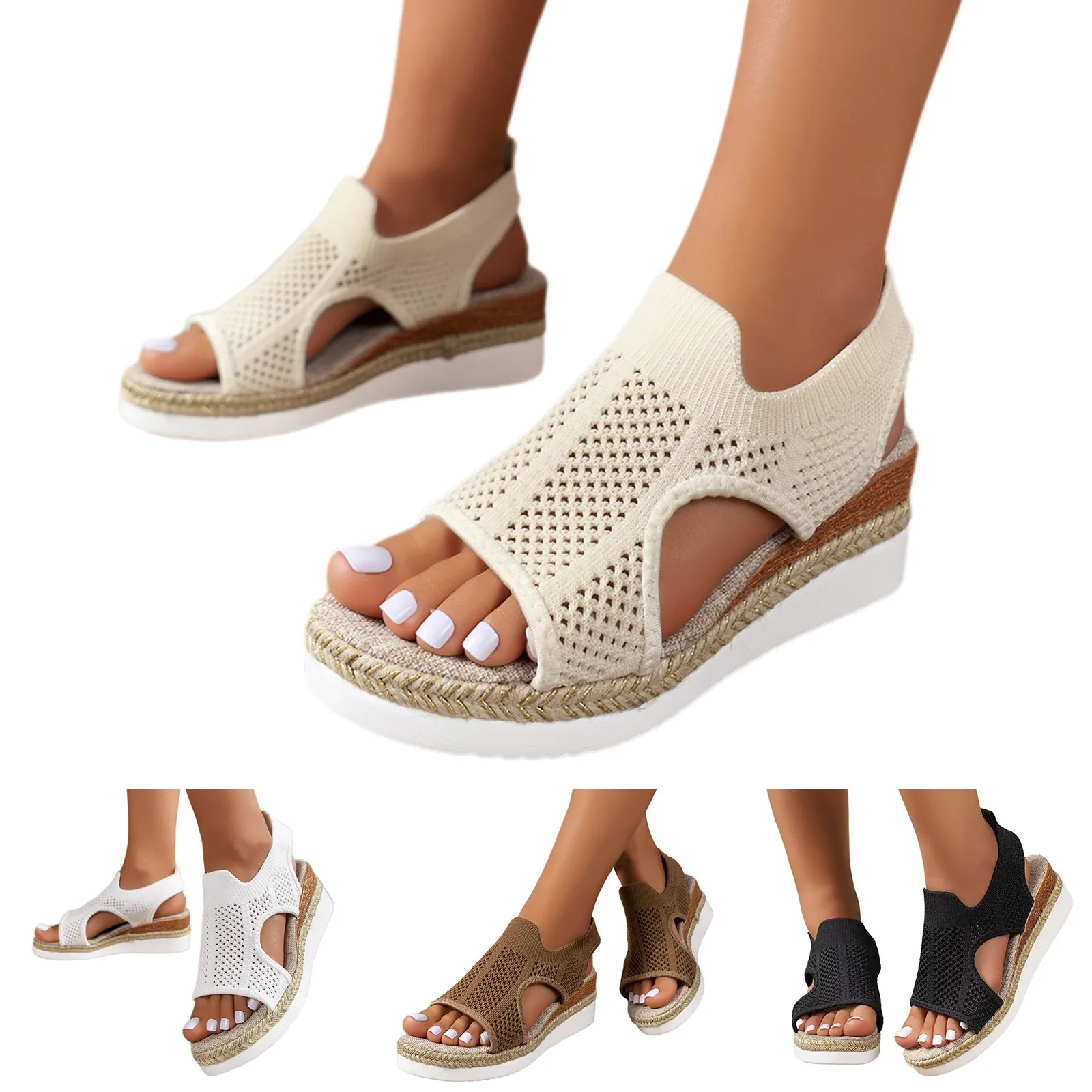 Tania® | Stylish And Fashionable Thick Sole Sandals - Image 4