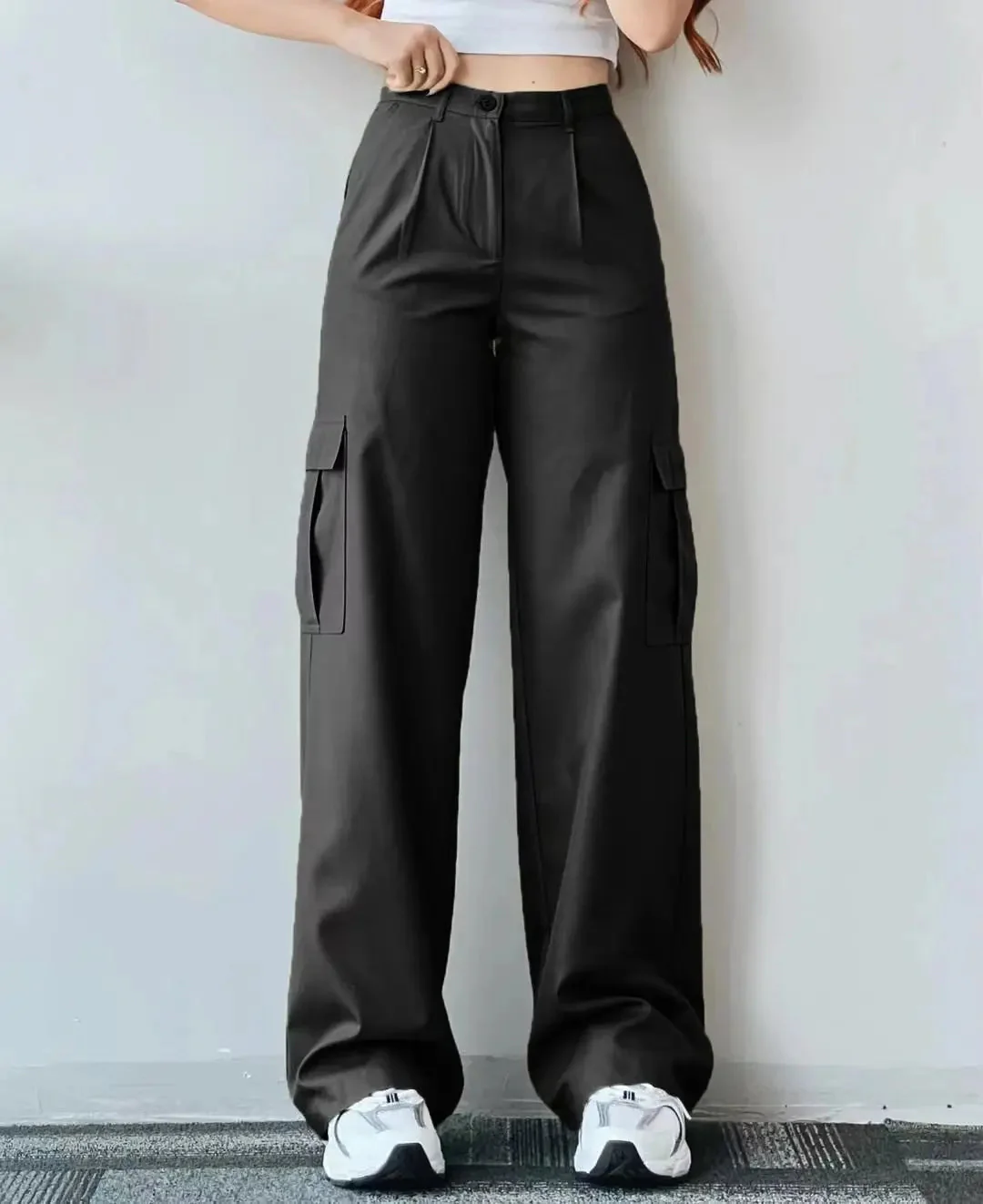 Tania® | Urban Wide Cargo Jeans For Women - Image 7