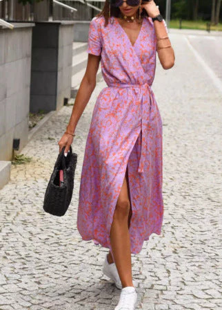 Tania® | Women'S Floral Wrap Maxi Dress - Image 7