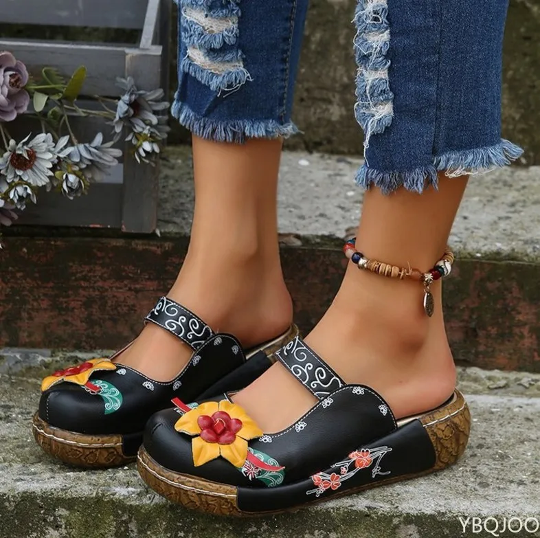 Tatiana® | 3D Flower Design Fashionable Sandals - Image 4