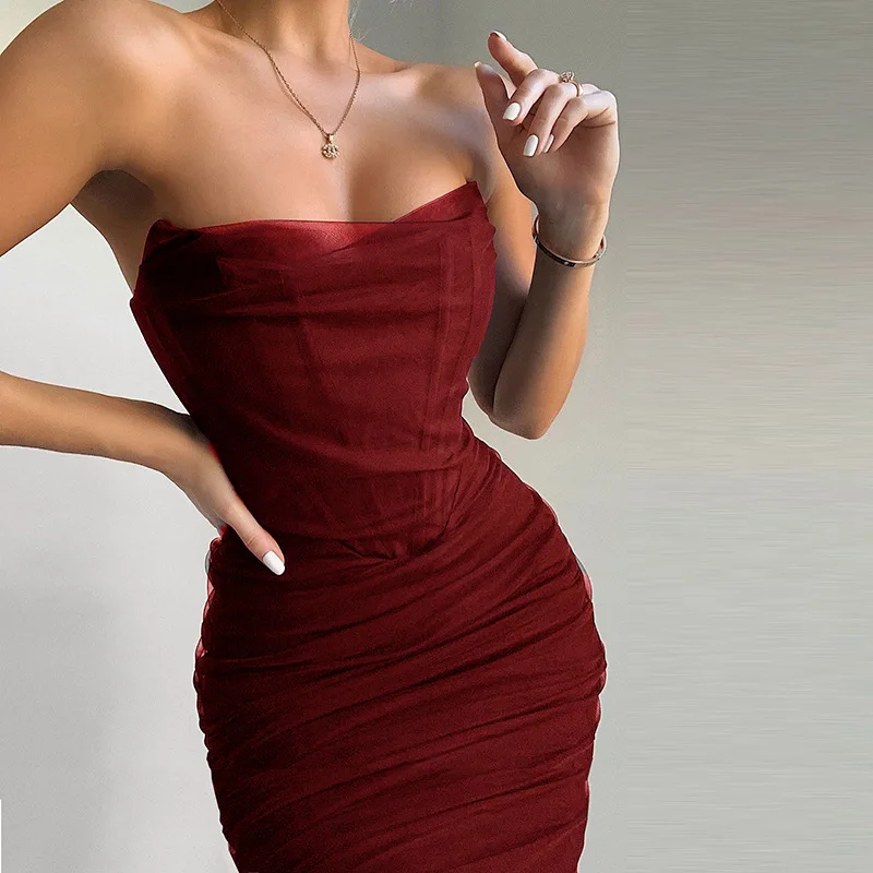 Tatiana® | Figure-Hugging Evening Dress With Corset Detail And Strapless Design - Image 22