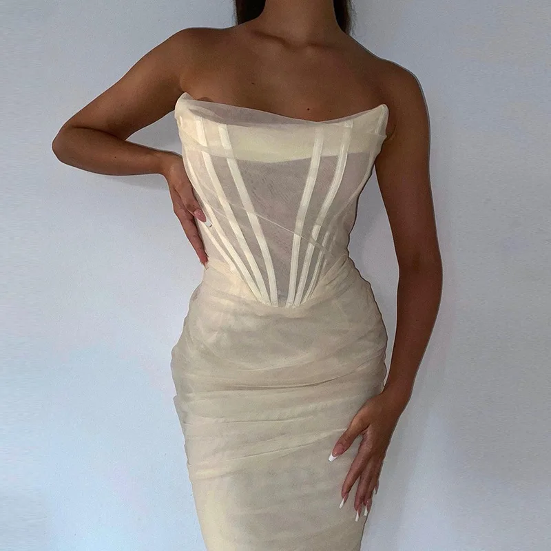 Tatiana® | Figure-Hugging Evening Dress With Corset Detail And Strapless Design - Image 26