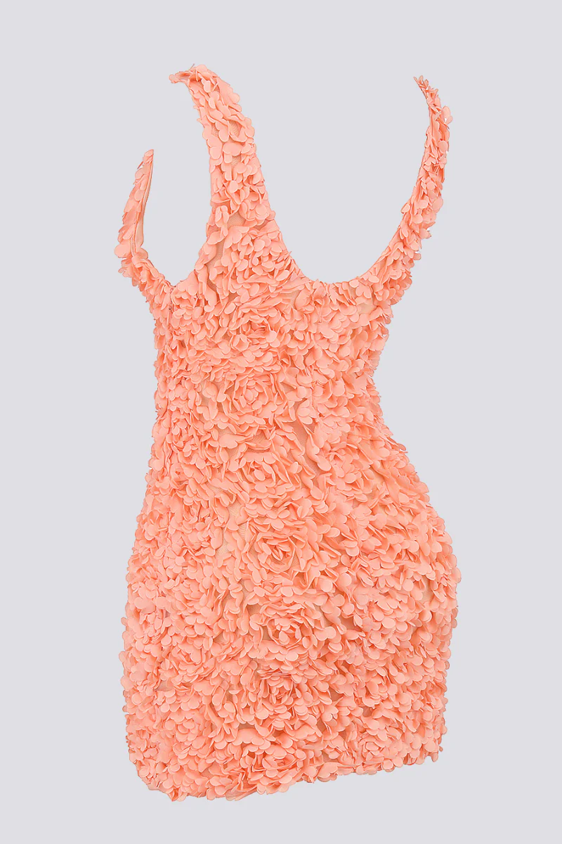 Tatiana® | Floral Mini Dress With Plunging Neckline - Image 6