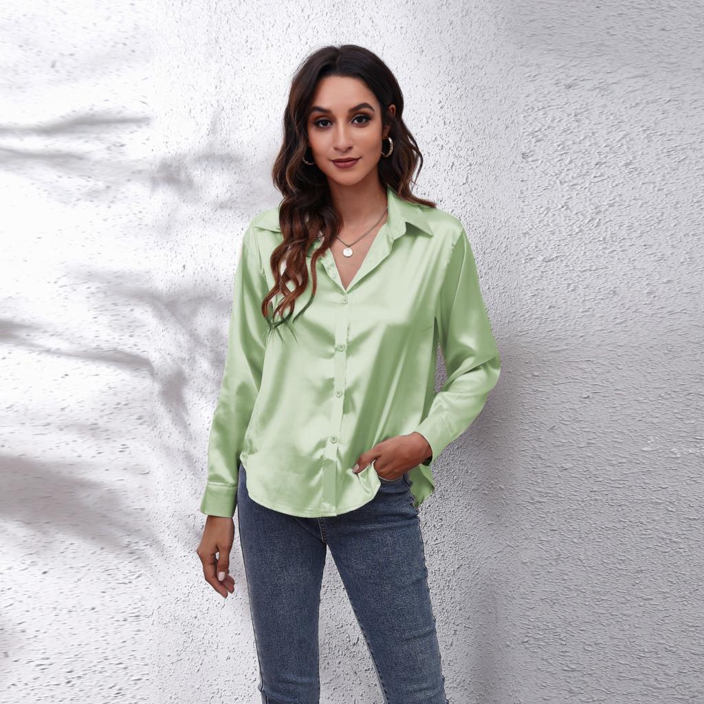Tatiana® | Satin Blouse - Image 11