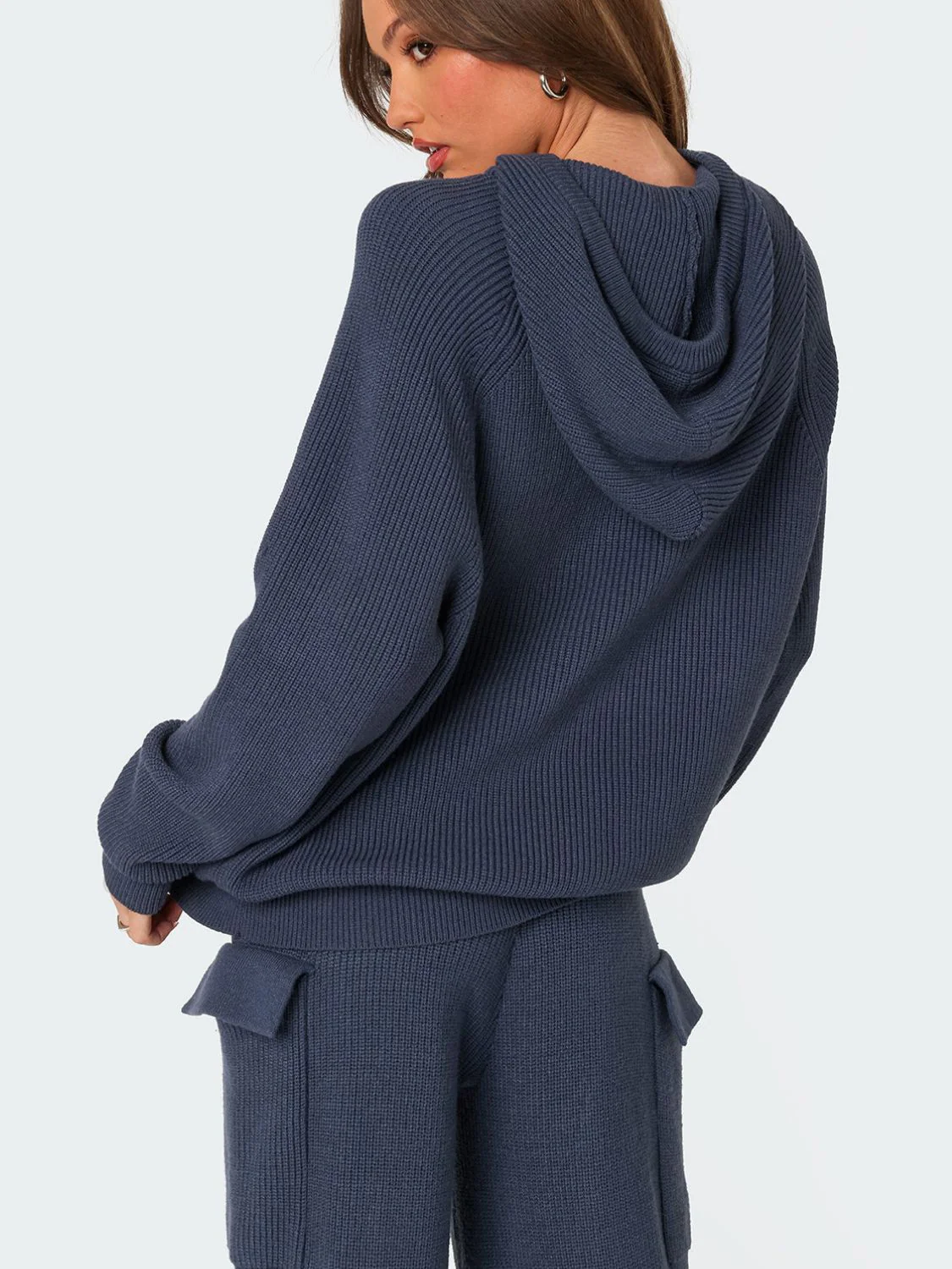 Tatjana | Long sleeve hoodie top and pants sweater set - Image 12