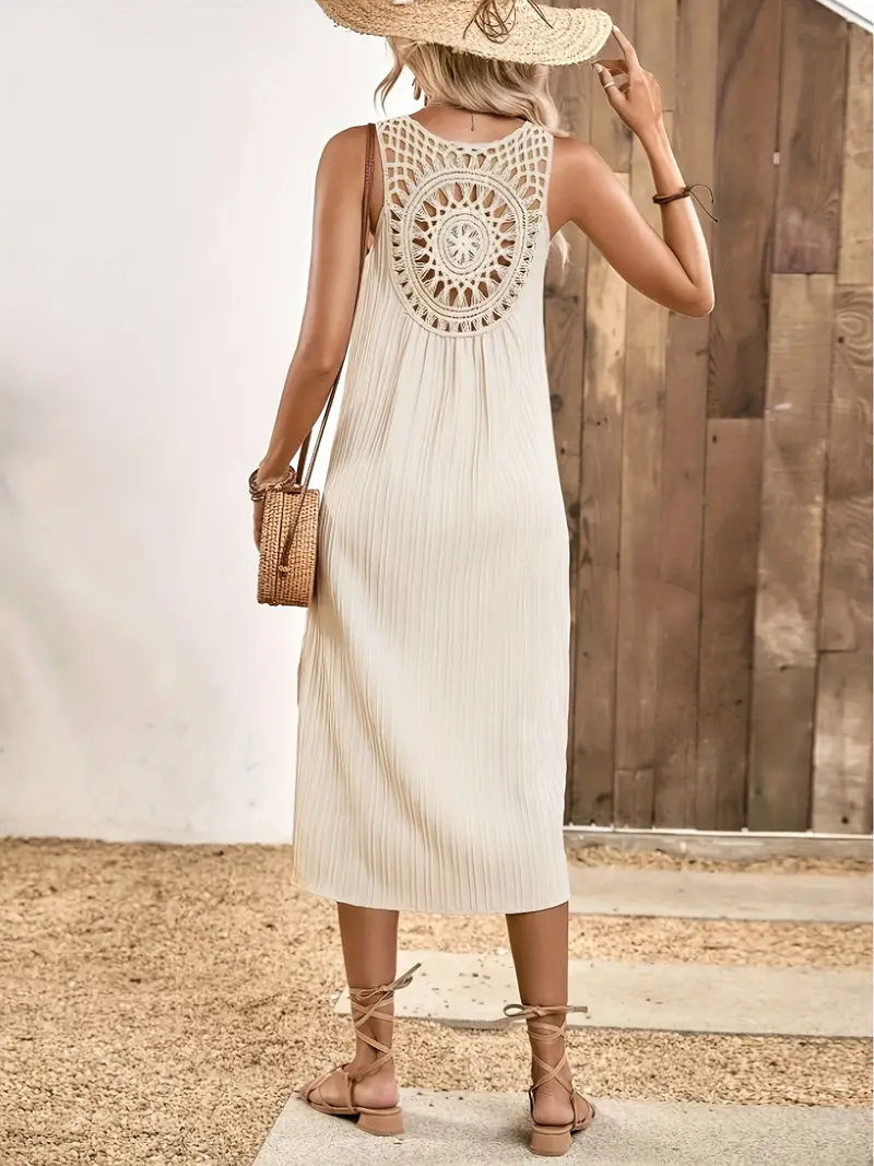 Teodora® | Hollow Back Tank Dress - Image 4