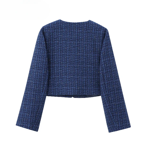 Teodora | Long-sleeved jacket with buttons - Image 3
