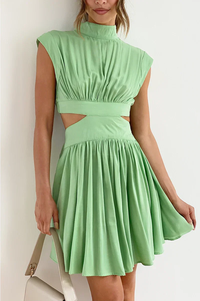 Teodora® | Mini Dress Light Green - Image 4