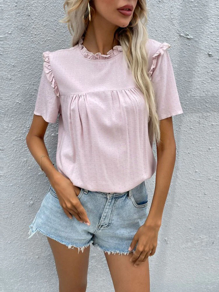 Teresa® | Casual Short-Sleeved Top - Image 3