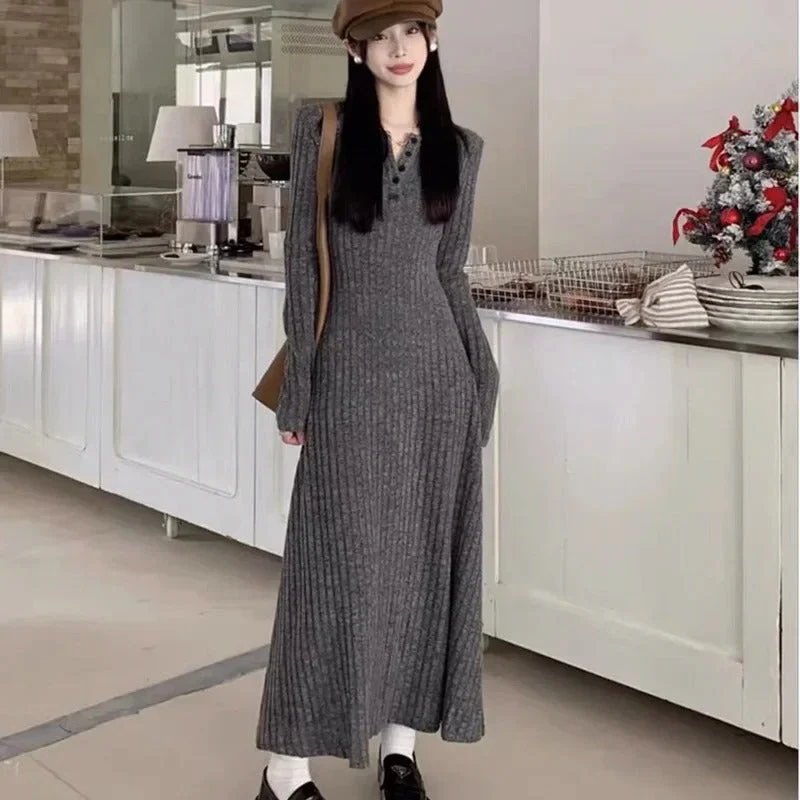 Teresa® | Elegant vintage knit dress for women