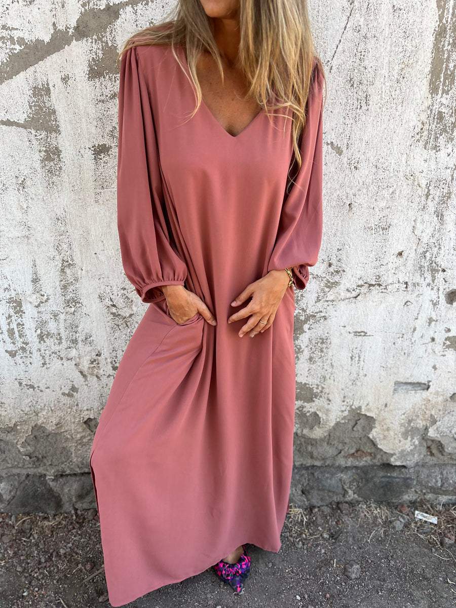 Teresa® | Elegant women's V-neck maxi dress - Image 13