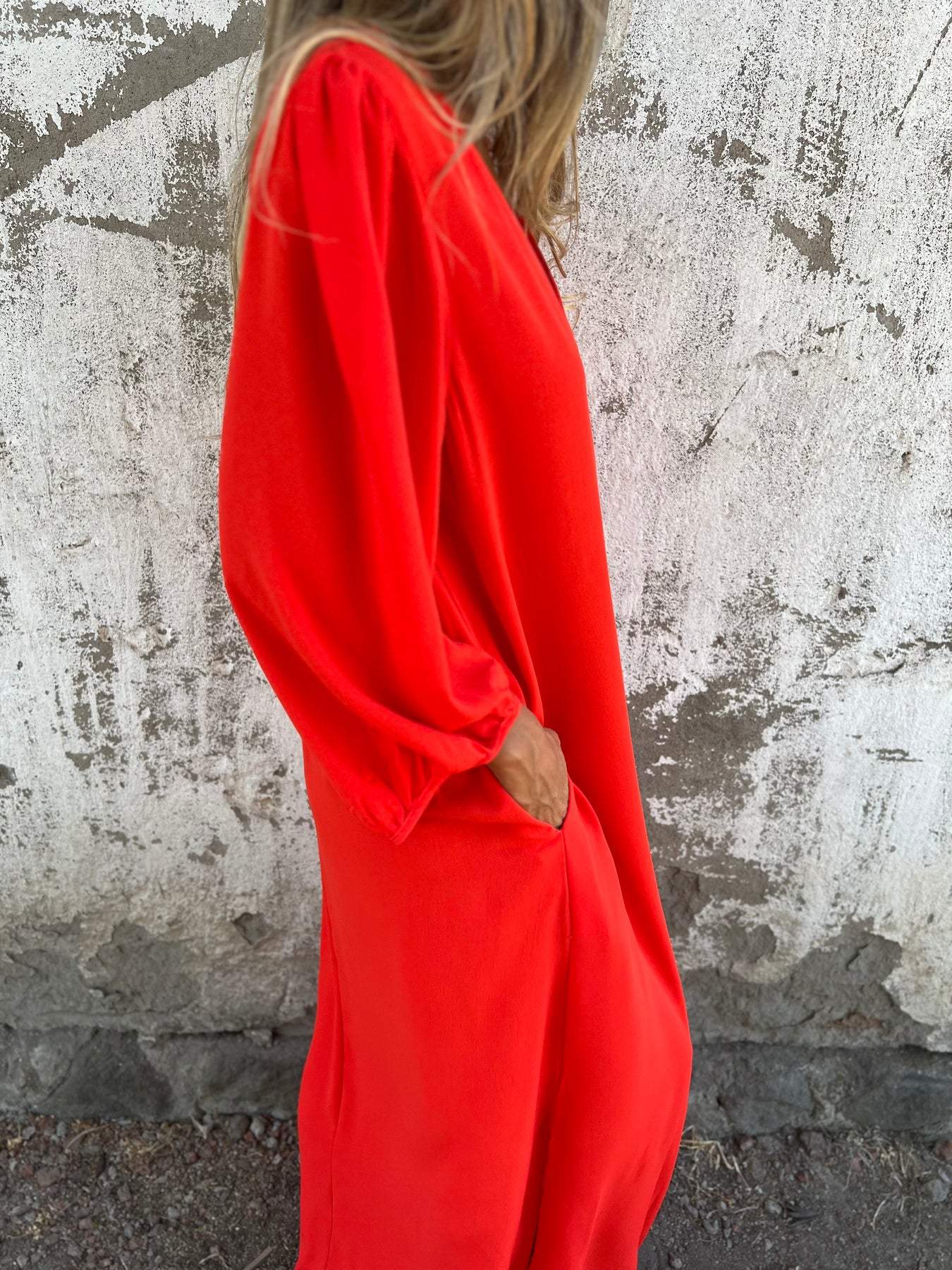 Teresa® | Elegant women's V-neck maxi dress - Image 8