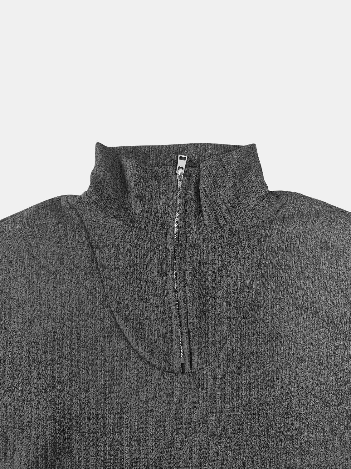 Teresa | Full size quarter zip long sleeve top - Image 11