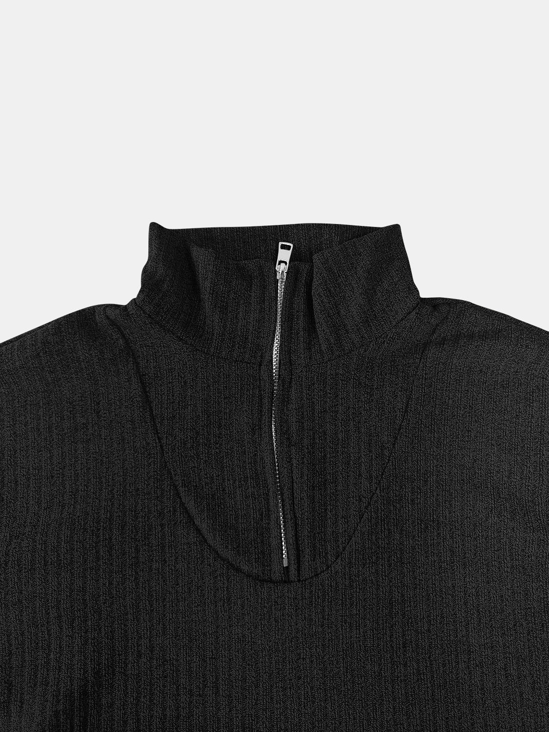Teresa | Full size quarter zip long sleeve top - Image 8
