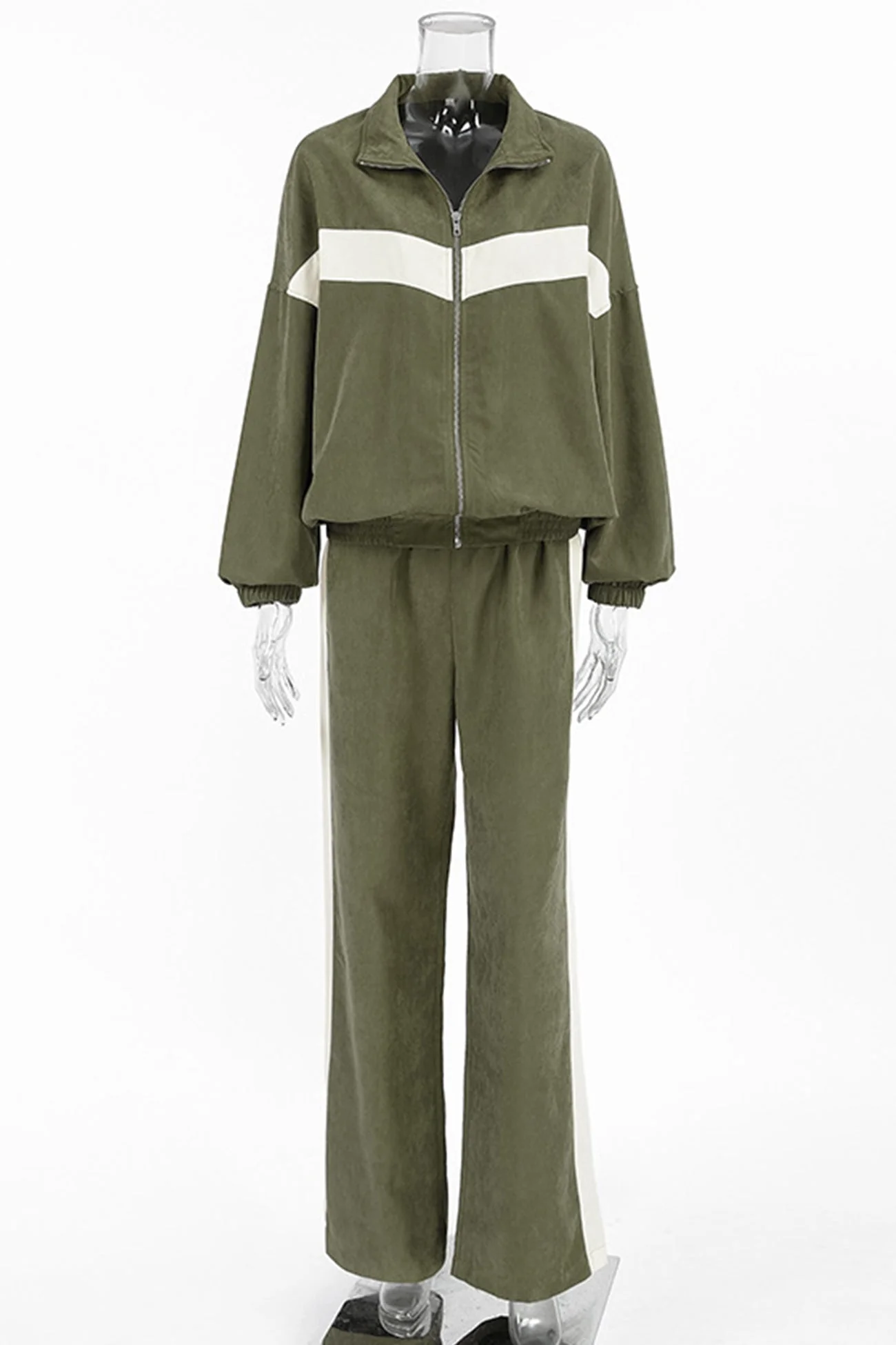 Teresa | Tracksuits with contrasting stand-up collar - Image 8