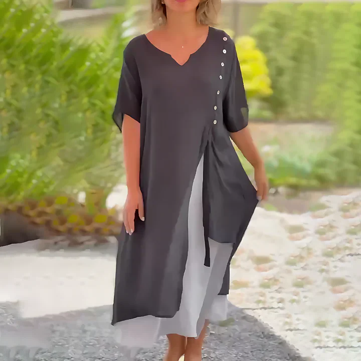 Thalía® | Comfortable Cotton And Linen Dress - Image 5
