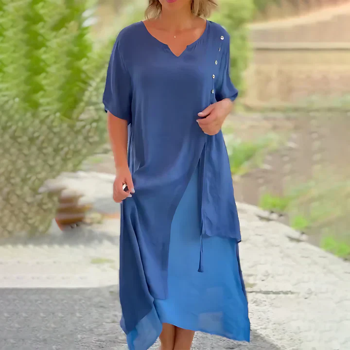 Thalía® | Comfortable Cotton And Linen Dress - Image 7
