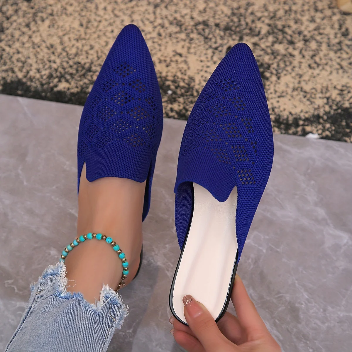 Thalía® | Knitted Flat Mules For Women - Image 6