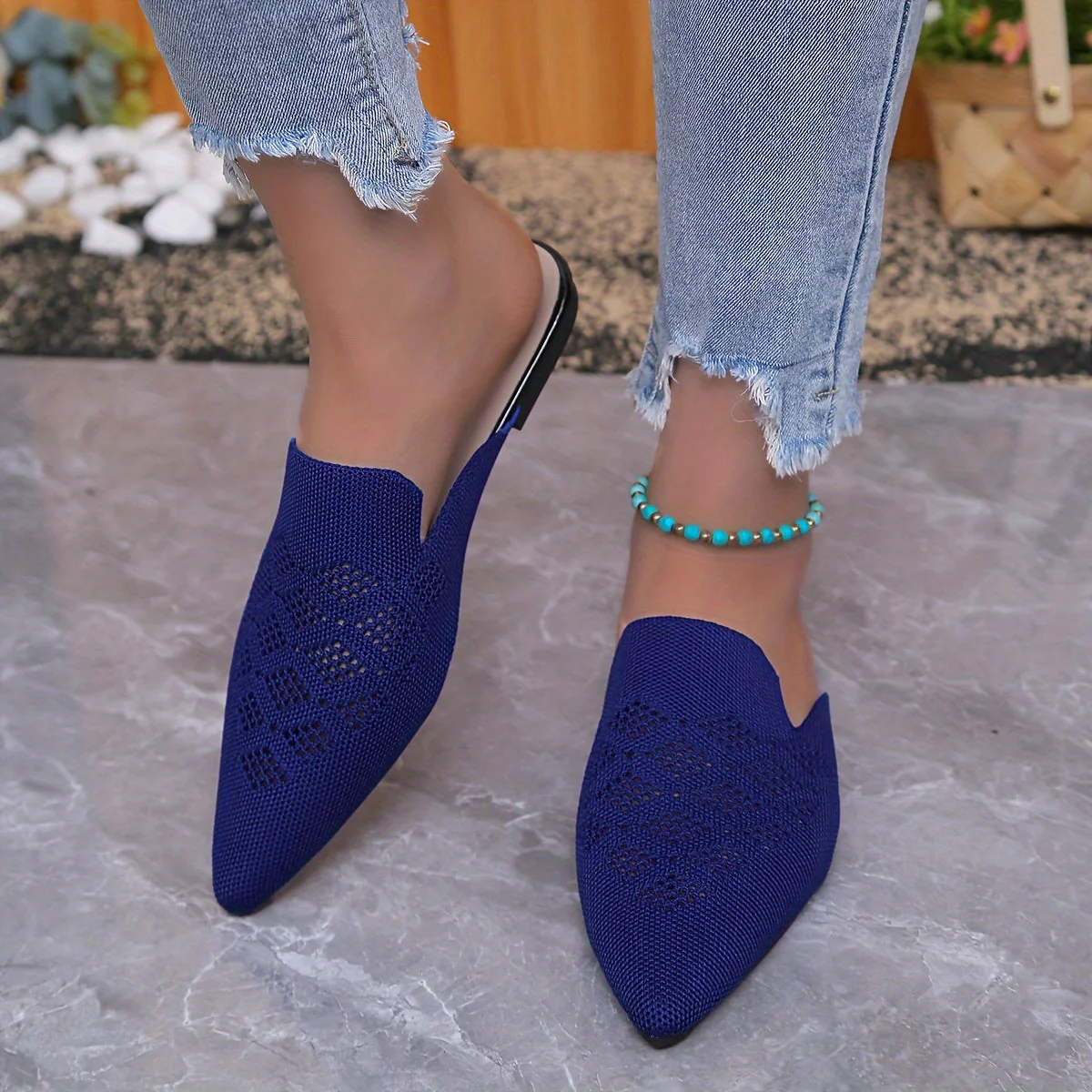 Thalía® | Knitted Flat Mules For Women - Image 8