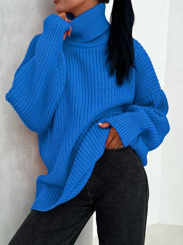 Thalia | Warm knitted sweater for women for autumn and winter - Image 2