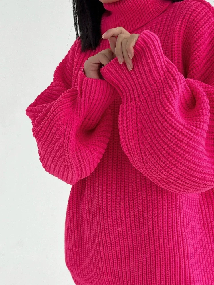 Thalia | Warm knitted sweater for women for autumn and winter - Image 4