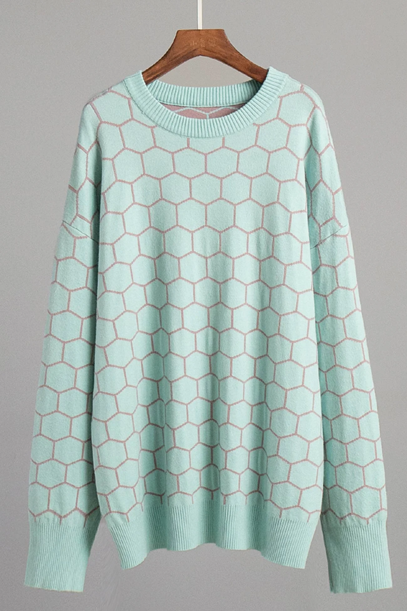 Therese | Honeycomb pattern sweater - Image 4