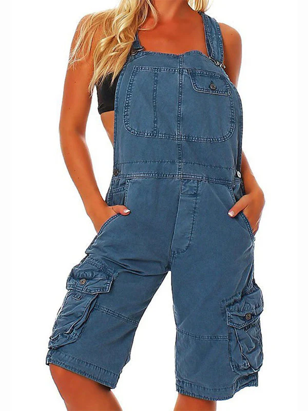 Tina® | Women'S Short Dungarees With Cargo Pockets - Image 4