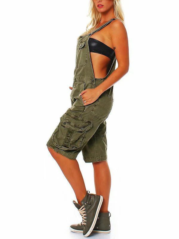 Tina® | Women'S Short Dungarees With Cargo Pockets - Image 6