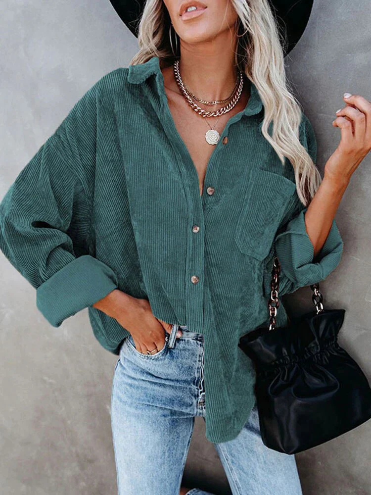 Trinidad® | Corduroy Blouse For Women - Image 2