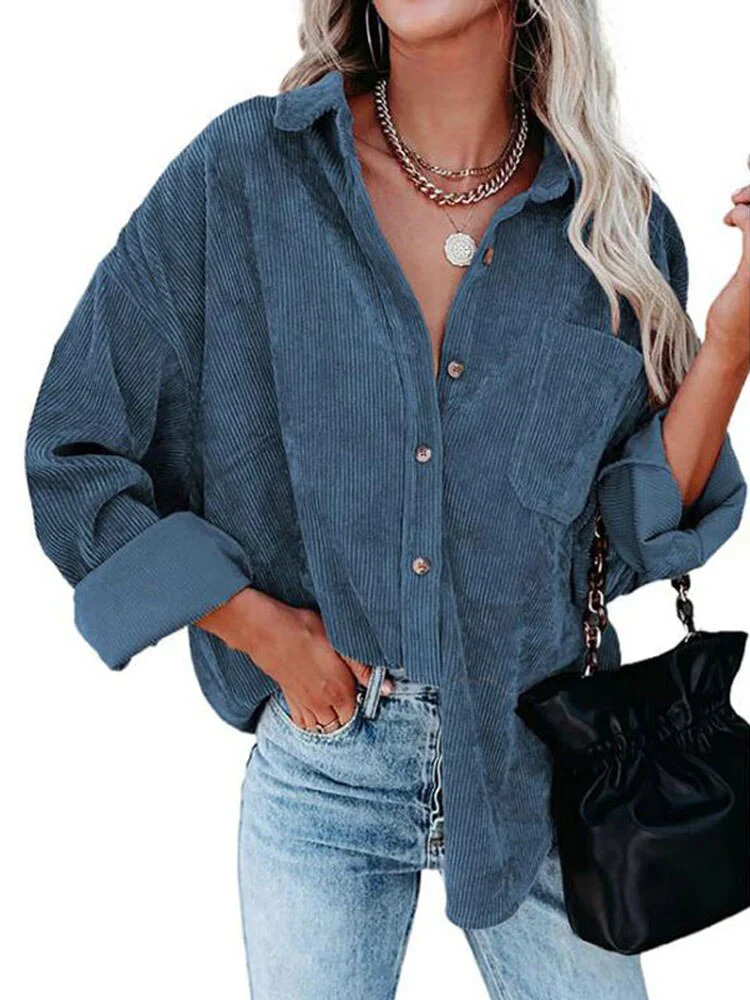 Trinidad® | Corduroy Blouse For Women - Image 3
