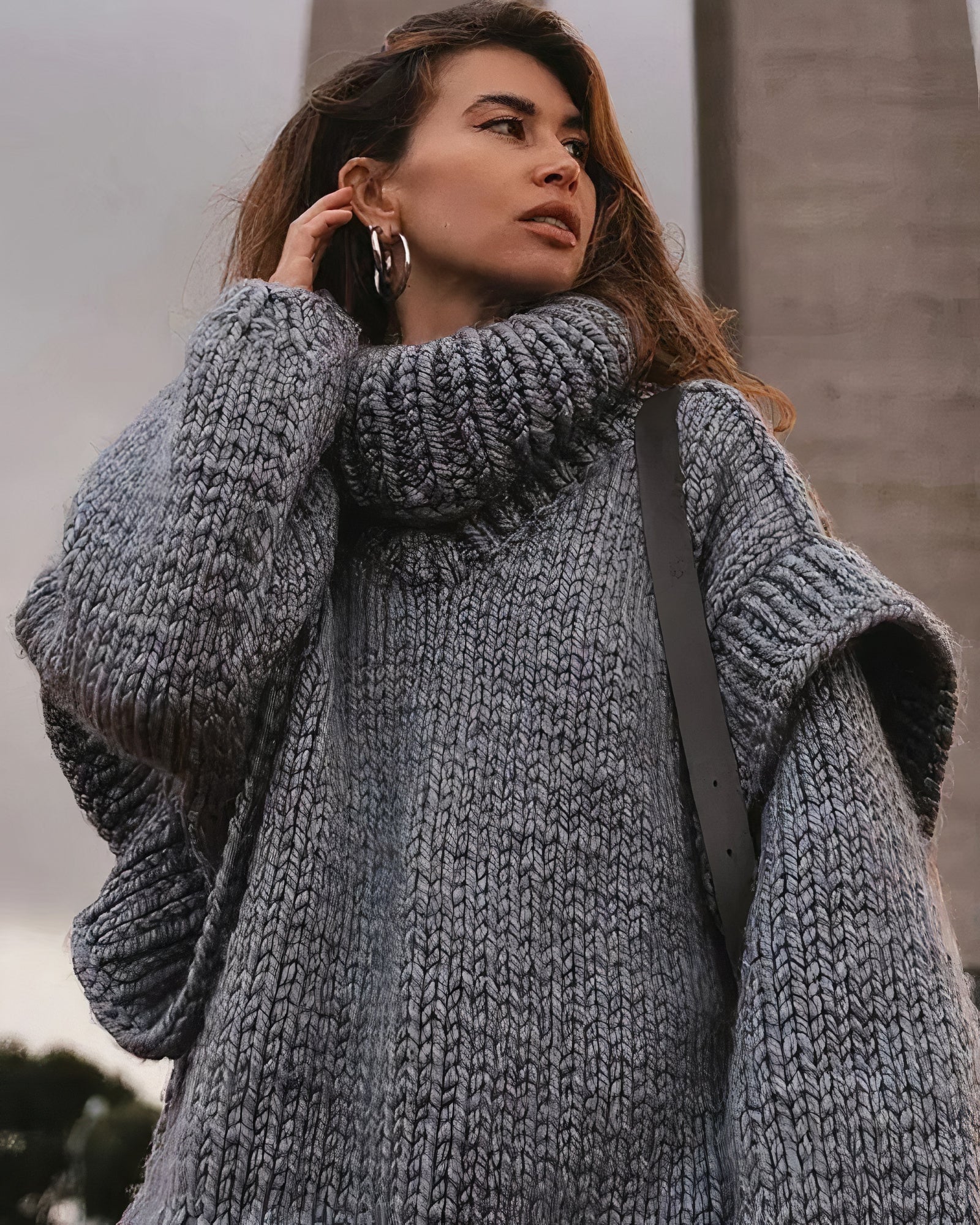 Trinidad® | Fashionable Knit Sweater Dress For Women - Image 4